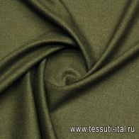 Костюмная (о) хаки - итальянские ткани Тессутидея арт. 05-4727