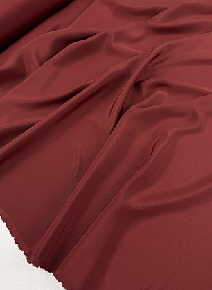 Шелк кади (о) красно-коричневый - в интернет-магазине тканей Тессутидея арт. 10-5064