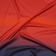 Плащевая деграде (н) красно-фиолетовая - итальянские ткани Тессутидея арт. 11-0469