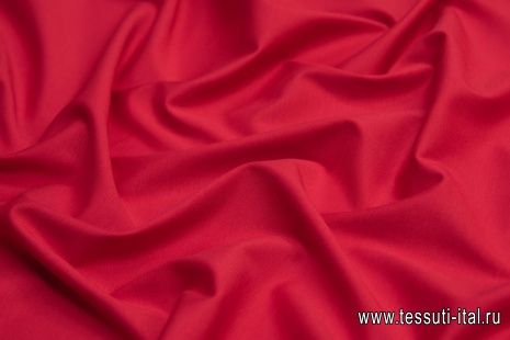 Джерси вискоза (о) красное в стиле Valentino - итальянские ткани Тессутидея арт. 14-1650