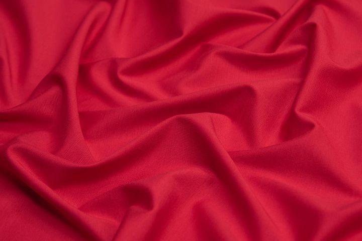 Джерси вискоза (о) красное в стиле Valentino - итальянские ткани Тессутидея арт. 14-1650