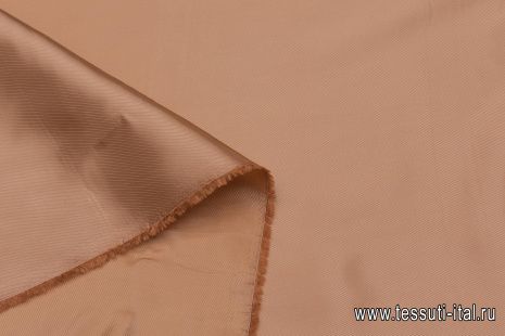 Подкладочная диагональ (о) песочная - итальянские ткани Тессутидея арт. 08-1335