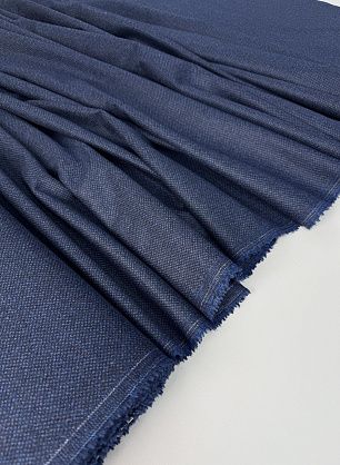 Костюмная шерсть (н) сине-голубая - в интернет-магазине тканей Тессутидея арт. 05-5083