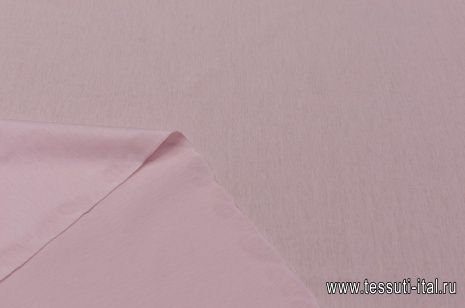Трикотаж хлопок (о) светло-розовый - итальянские ткани Тессутидея арт. 14-1560