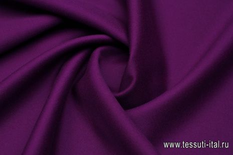 Пальтовая кашемир+шерсть двухслойная (о) сливовый - итальянские ткани Тессутидея арт. 09-2083
