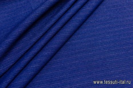 Джинса стрейч (н) сине-белая полоска - итальянские ткани Тессутидея арт. 01-5081