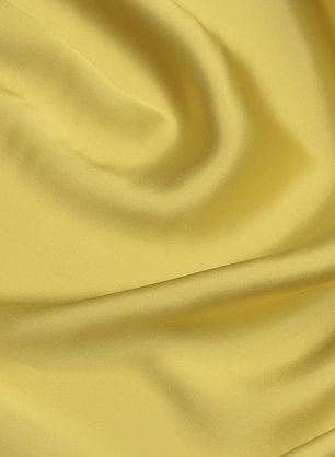 Шелк атлас (о) темно-лимонный - в интернет-магазине тканей Тессутидея арт. 10-2913