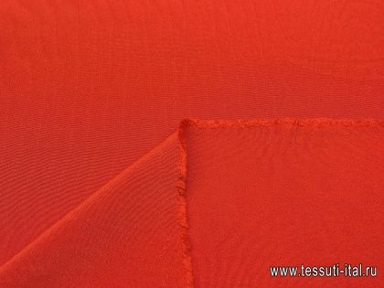 Плательная кади (о) алая - итальянские ткани Тессутидея арт. 02-7203
