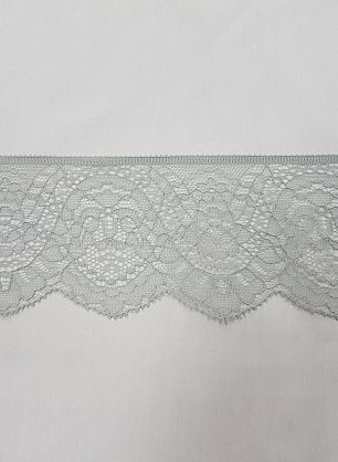 Кружево (о) серое ш-7,5см Solstiss - в интернет-магазине тканей Тессутидея арт. 03-6538