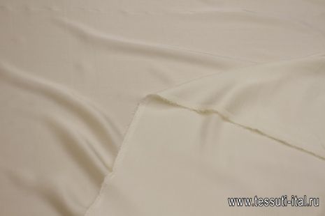 Шелк атлас (о) белый - итальянские ткани Тессутидея арт. 10-3255