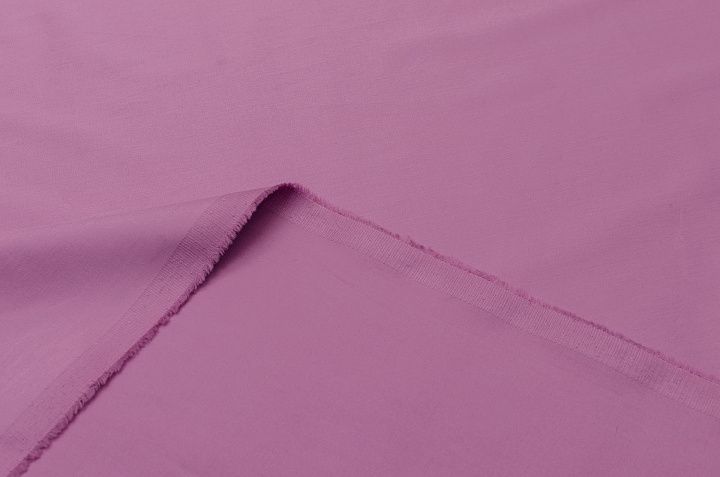 Хлопок сатин стрейч (о) розово-фиолетовый - итальянские ткани Тессутидея арт. 01-4972