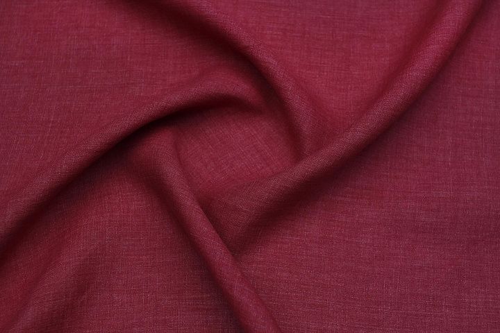 Лен сорочечный (о) светло-бордовый - итальянские ткани Тессутидея арт. 16-1004