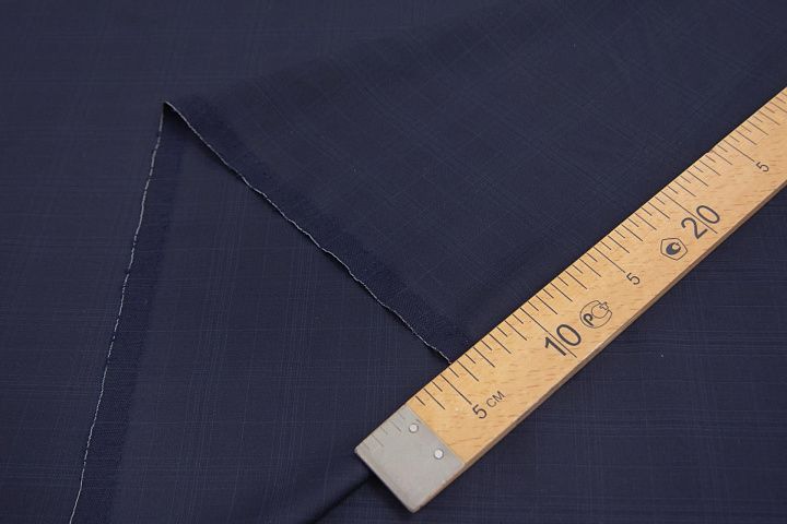 Костюмная (о) синяя клетка Loro Piana - итальянские ткани Тессутидея арт. 05-3936
