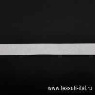 Тесьма декоративная жаккардовая - цветочный орнамент ш-2см - итальянские ткани Тессутидея арт. F-3198