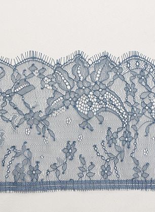 Кружево Solstiss (о) темно-бирюзовое ш-14см - в интернет-магазине тканей Тессутидея арт. 03-7094