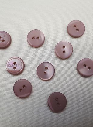 Пуговица ракушка 2 прокола d-10мм антико именная - итальянские ткани Тессутидея F-3963