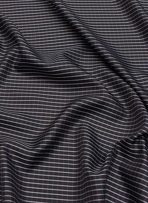 Подкладочная (н) черно-бело-коричневая клетка - в интернет-магазине тканей Тессутидея арт. 07-1416