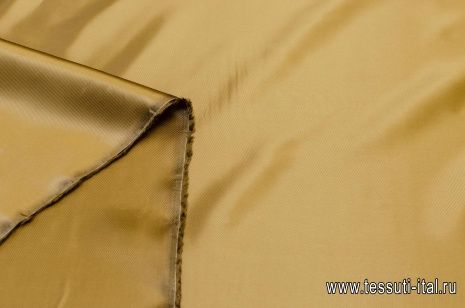 Подкладочная твил (о) светло-коричневая - итальянские ткани Тессутидея арт. 08-0923