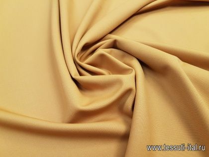 Плательная шерсть супер (о) Leitmotiv охра - итальянские ткани Тессутидея арт. 17-0239