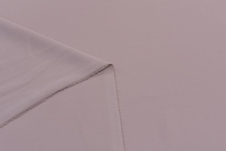 Плательная кади стрейч (о) серо-бежевая - итальянские ткани Тессутидея арт. 03-5517