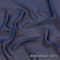 Шармюз (о) синий - итальянские ткани Тессутидея арт. 10-2997
