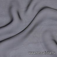 Шифон (о) черный - итальянские ткани Тессутидея арт. 10-2141