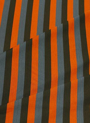 Трикотаж хлопок (н) сине-черно-коричневая полоска - в интернет-магазине тканей Тессутидея арт. 12-1177