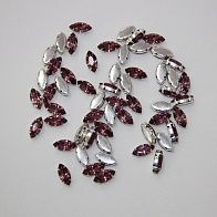 Стразы пришивные в ассортименте Swarovski - итальянские ткани Тессутидея арт. F-2423