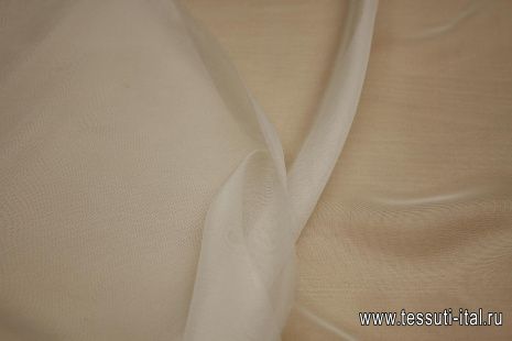 Шелк марлевка (о) айвори - итальянские ткани Тессутидея арт. 10-3105