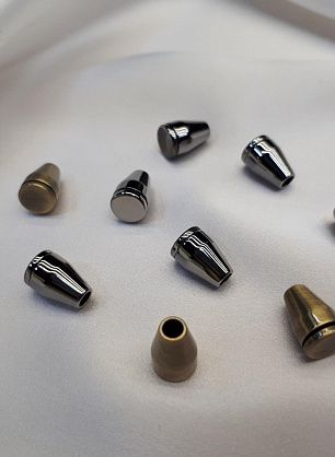 Наконечник металл бронза, никель - в интернет-магазине тканей Тессутидея арт. F-3870