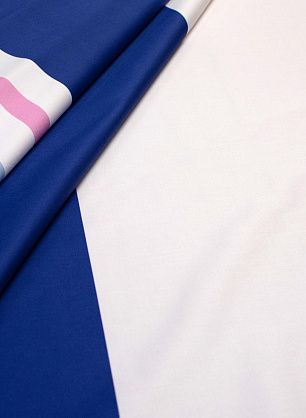 Хлопок стрейч купон (1,2м) (н) разноцветная полоска - в интернет-магазине тканей Тессутидея арт. 01-5475