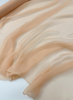 Шифон (о) телесный - в интернет-магазине тканей Тессутидея арт. 10-4976