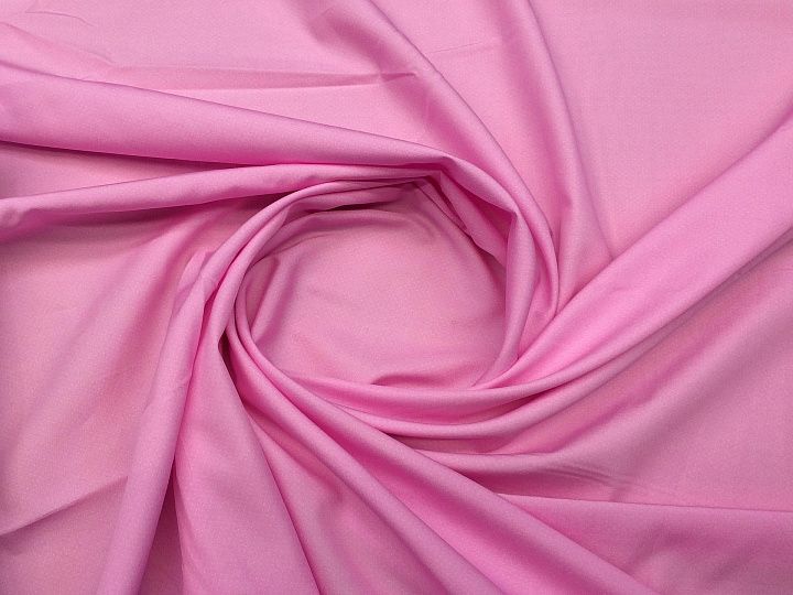 Сорочечная (н) мелкий белый горох на розовом - итальянские ткани Тессутидея арт. 01-4176