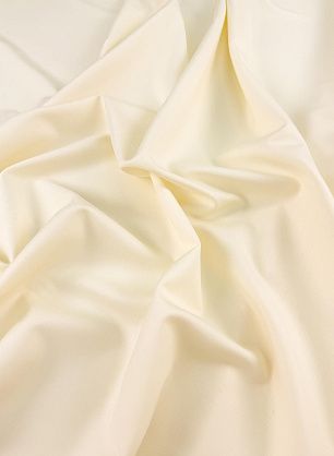 Костюмная шерсть дабл фейс стрейч (о) молочная - в интернет-магазине тканей Тессутидея арт. 05-5156