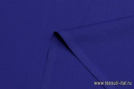 Костюмная стрейч (о) синяя - итальянские ткани Тессутидея арт. 05-3888