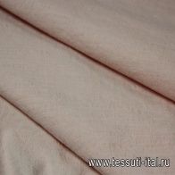 Лен стрейч (о) розовый ш-110см - итальянские ткани Тессутидея арт. 16-0336