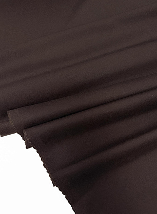 Костюмная шерсть (о) темно-коричневая - в интернет-магазине тканей Тессутидея арт. 05-5374