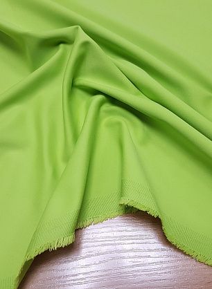 Плательная стрейч (о) желто-зеленая - в интернет-магазине тканей Тессутидея арт. 03-4063