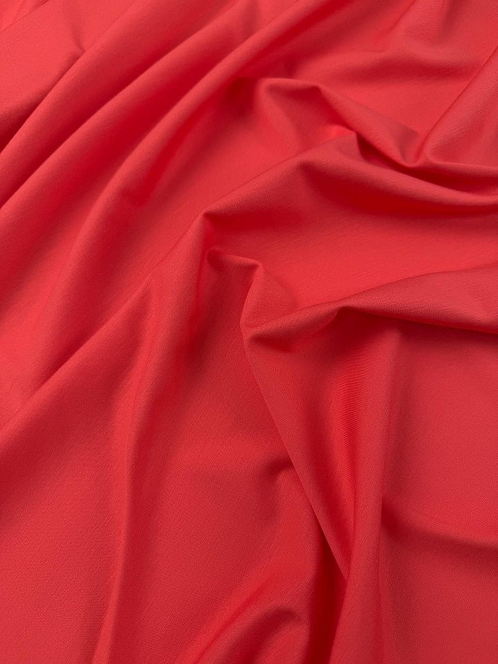 Джерси вискоза+полиамид (о) коралловое - итальянские ткани Тессутидея арт. 14-1763