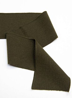 Подвяз воротник темно-зеленый  8*55см - в интернет-магазине тканей Тессутидея арт. F-4766