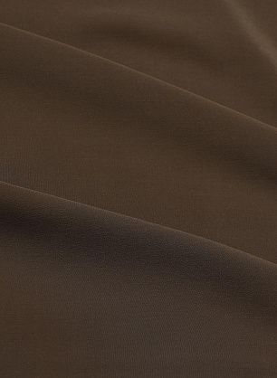 Крепдешин (о) коричневый - в интернет-магазине тканей Тессутидея арт. 10-4403