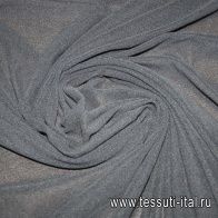 Трикотаж флис (о) черный - итальянские ткани Тессутидея арт. 13-0857