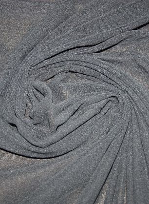 Трикотаж флис (о) черный - в интернет-магазине тканей Тессутидея арт. 13-0857