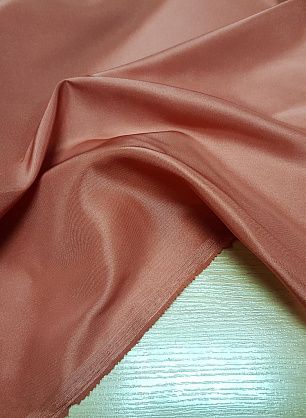 Подкладочная стрейч (о) терракотовая - в интернет-магазине тканей Тессутидея арт. 07-0937