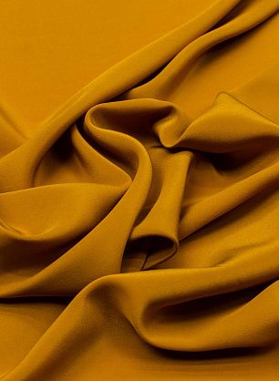 Крепдешин (о) охра - в интернет-магазине тканей Тессутидея арт. 02-8462