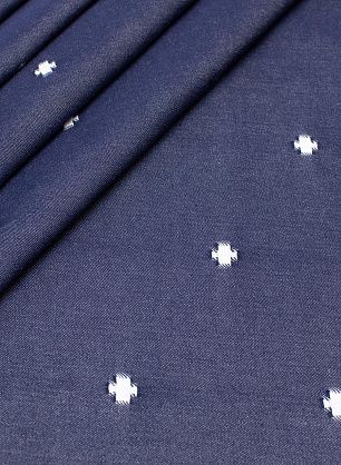 Джинса (н) синяя с потертостями - в интернет-магазине тканей Тессутидея арт. 01-5358