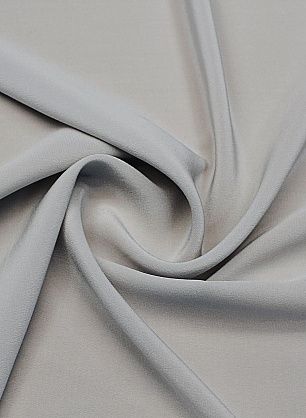 Крепдешин (о) светло-серый - в интернет-магазине тканей Тессутидея арт. 10-3987