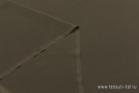 Крепдешин (о) хаки - итальянские ткани Тессутидея арт. 10-2763