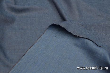 Лен (о) светло-синий - итальянские ткани Тессутидея арт. 16-0898