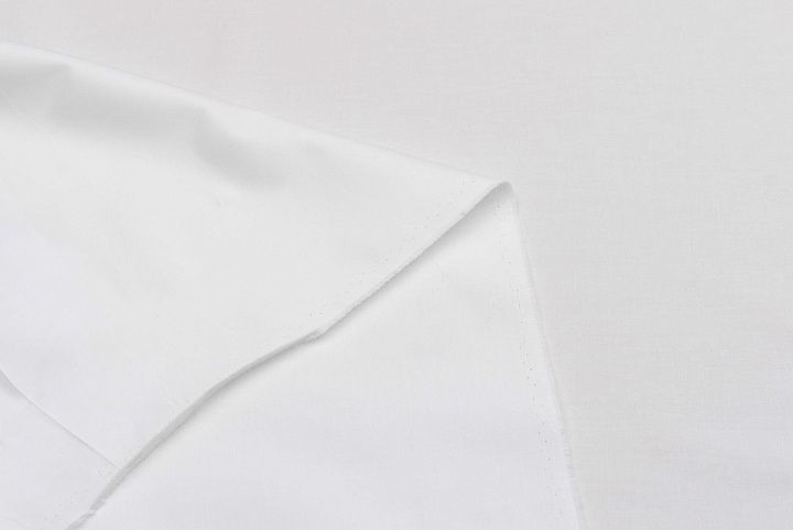 Сорочечная твил (о) белая - итальянские ткани Тессутидея арт. 01-6941